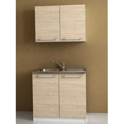 Блок кухня Порто 80 см дъб сонома