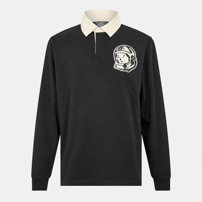 Billionaire boys club Блуза с яка BILLIONAIRE BOYS CLUB Men's Astro Ptch Long Sleeve Polo Shirt - Black