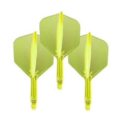 Target K-Flex Neon No.6 Short 3ks fluo žltá