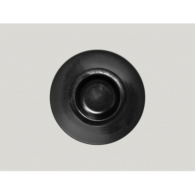 RAK Porcelain Talíř hluboký Gourmet 26 cm černá EDGD26-6