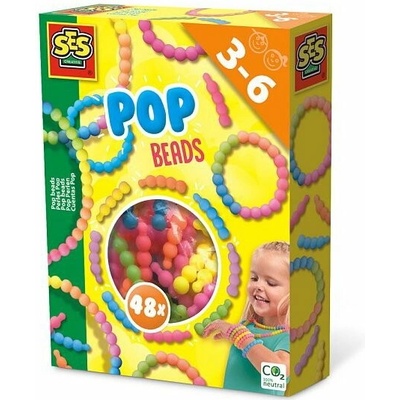 SES SES POP korálky - tvoření náramků a náhrdelníků
