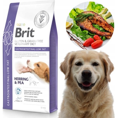 Brit Veterinary Diet Dog Grain Free Gastrointestinal Low Fat 12 kg – Zbozi.Blesk.cz