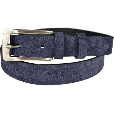 Penny Belts dámský kožený opasek 25-176-S56 modrý