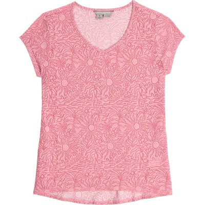 Royal Robbins Дамска тениска Royal Robbins Women's Featherweight Slub Tee T-shirt - Orchid Htr Sunburst Pt (916-4583-0812)