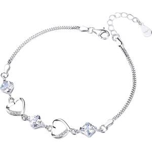 Silenti Jewelry Сребърна гривна "Олицетворение" - Сребърен