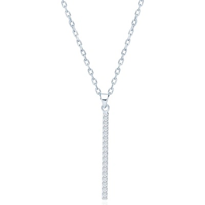 SAVICKI Колие с правоъгълници Savicki: злато, диаманти