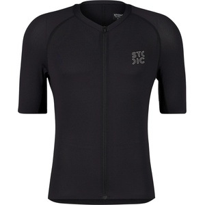 Stoic Мъжка фланелка с къс ръкав за колоездене Stoic DalslandSt. Gravel Jersey S/S Cycling jersey - Black - размер XXL (056-4252-0115)