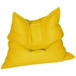 Pufrelax Пуф Голяма възглавница, 350л. , Magic Pillow - Yellow Quince, Перящ се калъф, Водоустойчив, Пълнеж от Полистиролни перли