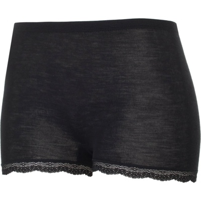 Engel Дамско копринено термобельо Engel Women's Trousers with Lace Merino base layer - Black - размер 42/44 (EU) (114-0988-0113)
