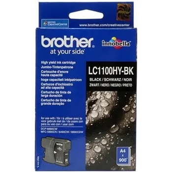 Brother ГЛАВА ЗА BROTHER MFC 6490CW/DCP 6690CW - Black - HIGH CAPACITY - PN LC1100HYBK (LC-1100HYBK) (201BRALC1100BH)