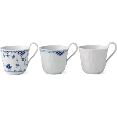 Stor Royal Copenhagen Porcelánové hrnčeky Gifts With Hiy 3 x 330 ml