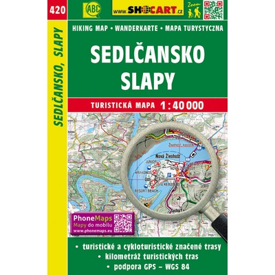 Turistická mapa Sedlčansko Slapy