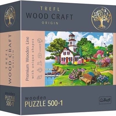 TREFL Wood Craft Origin Letní útočiště 501 dielov