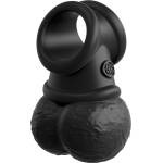 Pipedream King Cock Elite The Crown Jewels Weighted Black