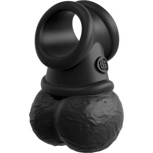 Pipedream King Cock Elite The Crown Jewels Weighted Black