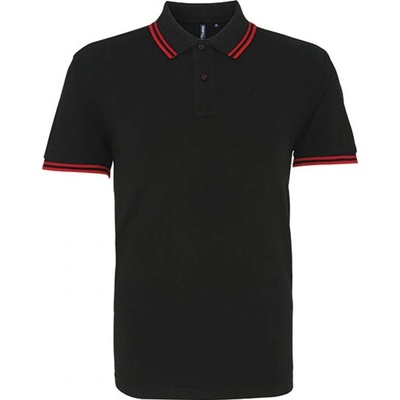 Asquith & Fox pánské polo triko AQ011 Black