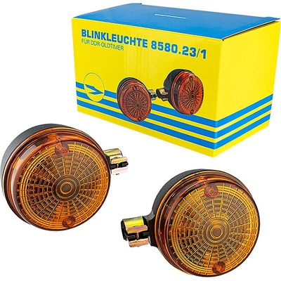 Sada zadních blinkrů Simson S51 - oranžové - MZA