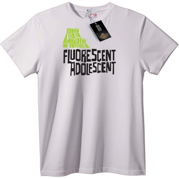 NOONEBRAND Тениска Fluorescent Adolescent - L, White