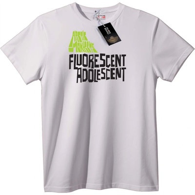 NOONEBRAND Тениска Fluorescent Adolescent - L, White
