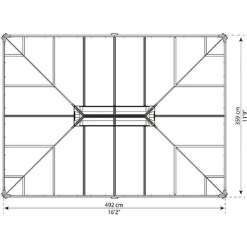 Image 1 of Palram Canopia Martinique 5000 (704672)