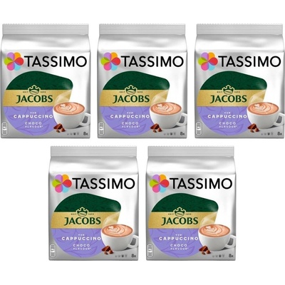 Jacobs Douwe Egberts Tassimo Cappuccino Choco kapsle 5 x 8 ks