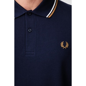 Fred Perry тениска с яка мъжка от памук (M3600.73C)