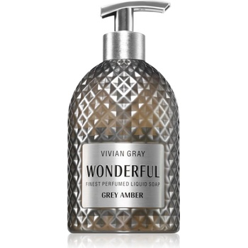 VIVIAN GRAY Wonderful Grey Amber луксозен течен сапун за ръце парфюмиран 500ml