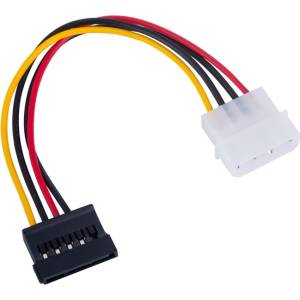 Akyga 15cm кабел от мъжки MOLEX към женски SATA AK-CA-17 (AK-CA-17)