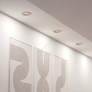 EGLO 902268 - комплект 3x вградени LED точкови осветителни тела BARRANCO LED/4, 8W/230V хром (EG902268)