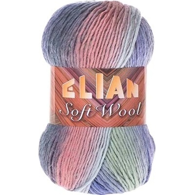 VSV Pletací příze Elian Soft Wool 949 - modrá