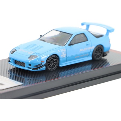 Ignition Model Mazda RX-7 FC3S RE Amemiya modrá 1:64