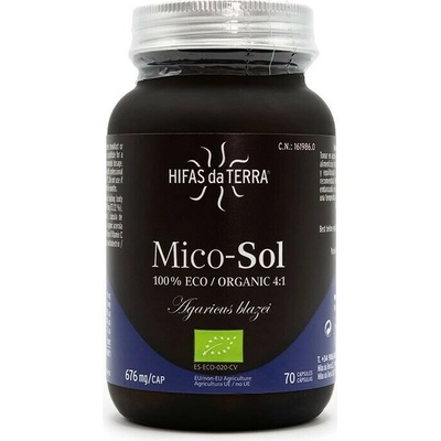 Hifas da Terra Mico-Sol BIO Agaricus New 70 kapslí