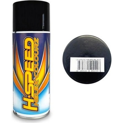 H-Speed farba v spreji 400 ml čierna