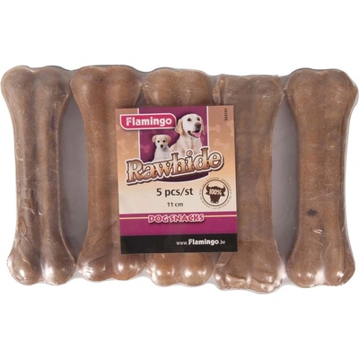 Duvoplus Flamingo Pressed Bone - Пресован кокал за кучета, х 11 см