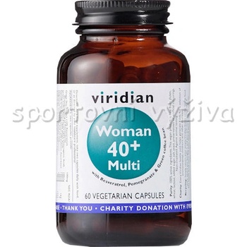 Viridian 40+ Woman Multivitamin 60 kapsúl