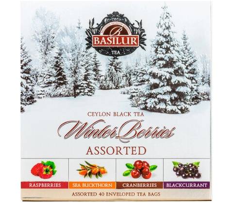 Basilur Winter Berries Assorted 40 ks