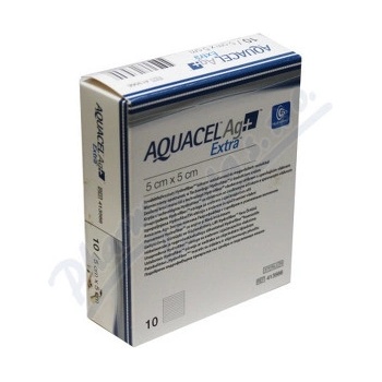 Aquacel AG -hydrofibre 5 x 5 cm 10 ks