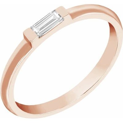 Eppi Prsten s baguette diamantem Xenia R45827
