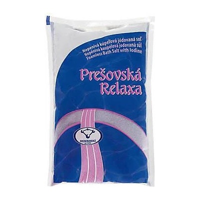 Prešovská Relaxa soľ do kúpela Aloe Vera 1 kg