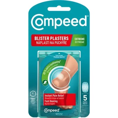 Compeed Náplasť na pľuzgiere EXTREME stredná 5 ks