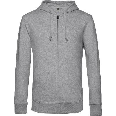 B&C Collection B&c inspire zipped hood / Мъжки суичър с качулка - светлосив m (01u35b61002)