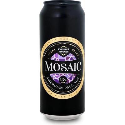 Kyjovský pivovar Mosaic APA 13° 0,5 l (plech)