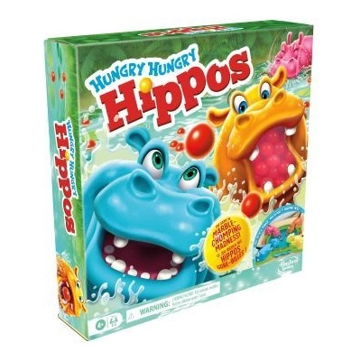 Hasbro Настолна игра "Гладни хипопотами