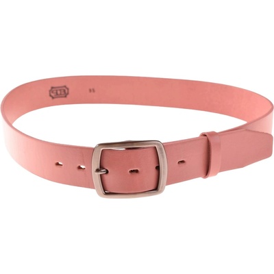 Penny Belts dámský kožený opasek růžový 646503
