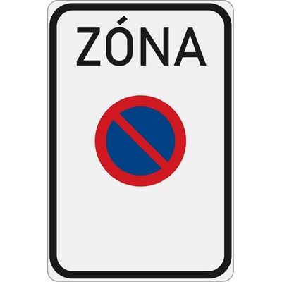 Dopravní značka IZ8a Zóna s dopravním omezením