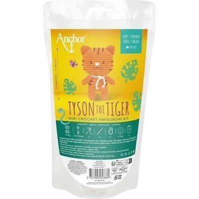 Anchor A28C01-XS Tyson the Tiger Плетене на една кука прежда (A28C01-XS)