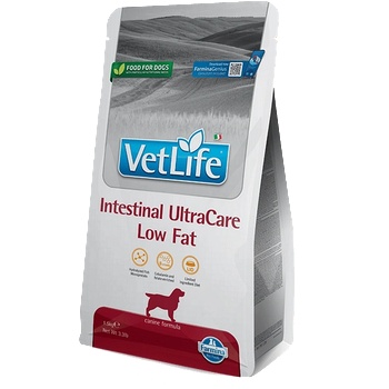 Farmina Vet Life Intestinal UltraCare Low Fat - диетична храна за кучета за чревната непропускливост, лошо храносмилане и панкреатична недостатъчност