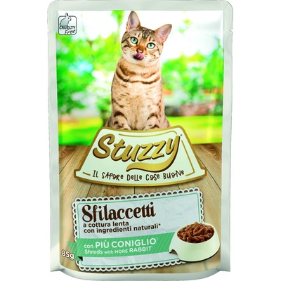 Stuzzy Cat Shreds Trhané králičie mäso 85 g