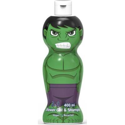 Disney detský sprchový gél a šampon 400 ml Hulk