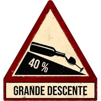 Antic Line Метална табела 25x33 cm Descente - Antic Line (SEB17210)